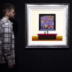 Monet and Moet - Original - SOLD by artist Chris Chapman - Wyecliffe Galleries