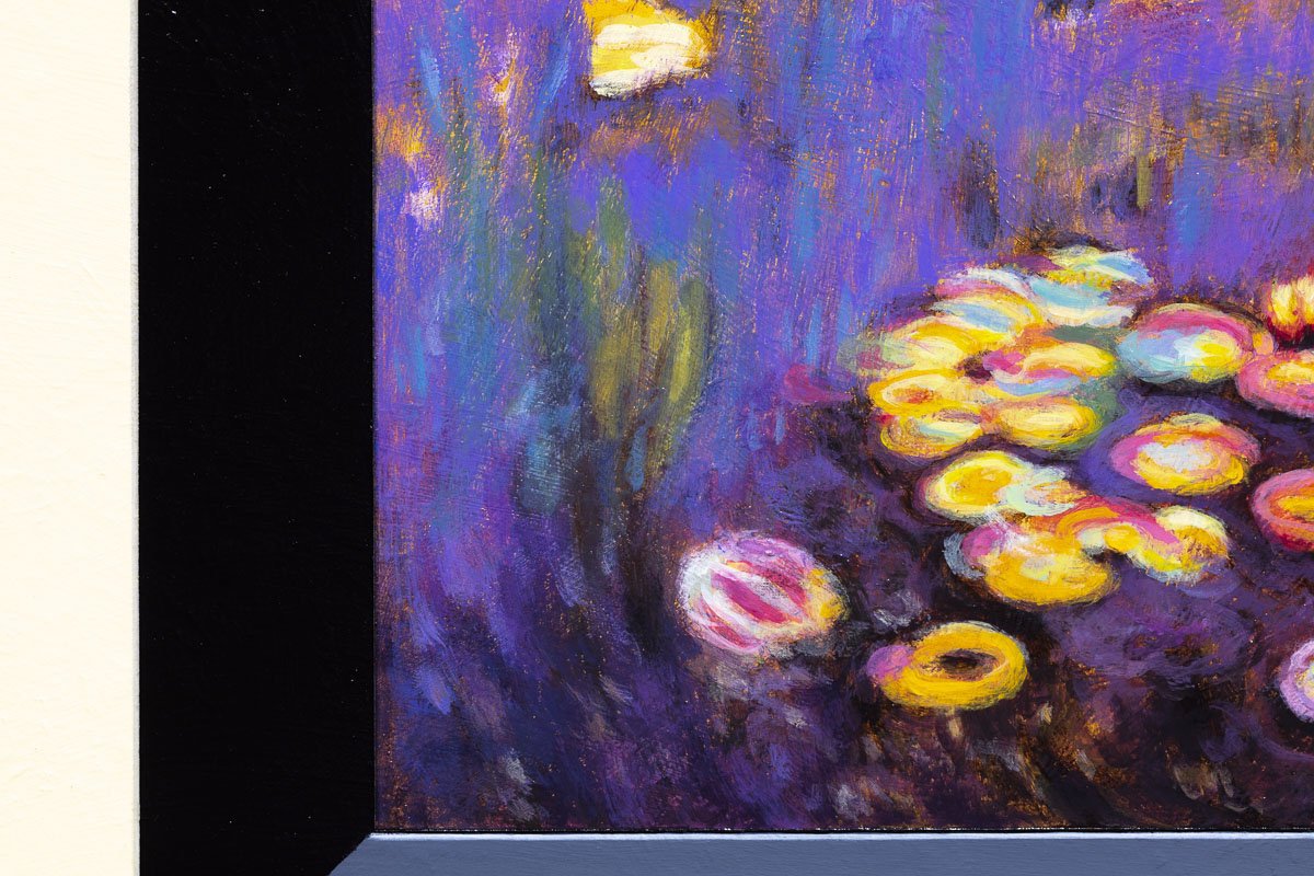 Monet and Moet - Original Chris Chapman Framed