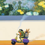 Monet & Merlot - Edition - SOLD OUT by artist Chris Chapman - Wyecliffe Galleries