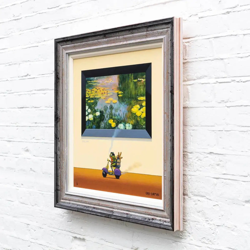 Monet & Merlot - Edition - SOLD OUT by artist Chris Chapman - Wyecliffe Galleries