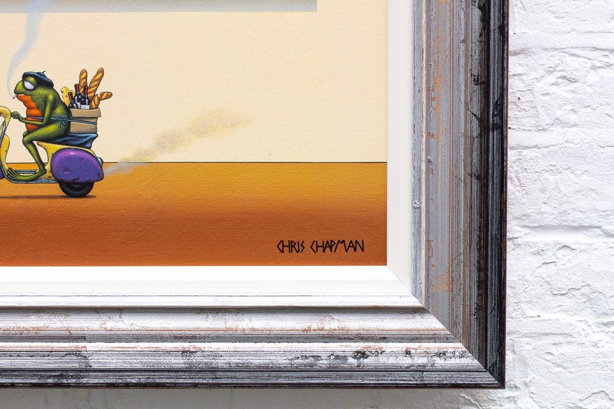 Monet & Merlot - Edition - SOLD OUT by artist Chris Chapman - Wyecliffe Galleries