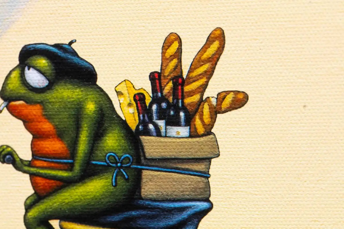 Monet & Merlot - Edition - SOLD OUT by artist Chris Chapman - Wyecliffe Galleries