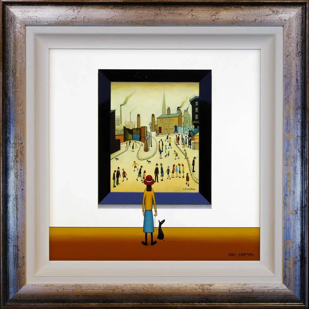 On the Hill - SOLD by artist Chris Chapman - Wyecliffe Galleries