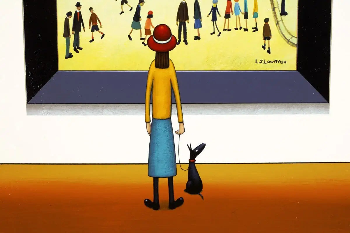 On the Hill - SOLD by artist Chris Chapman - Wyecliffe Galleries