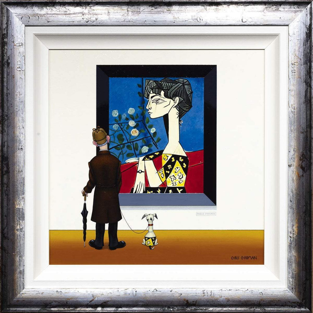 Pablo Pet - Original - SOLD by artist Chris Chapman - Wyecliffe Galleries