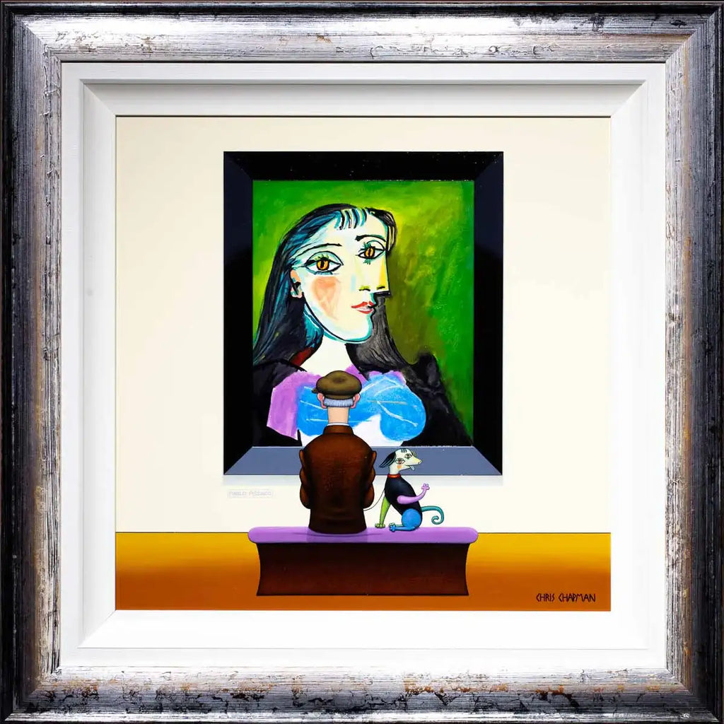 Pablo Pup - Original - SOLD by artist Chris Chapman - Wyecliffe Galleries