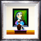 Pablo Pup - Original - SOLD by artist Chris Chapman - Wyecliffe Galleries