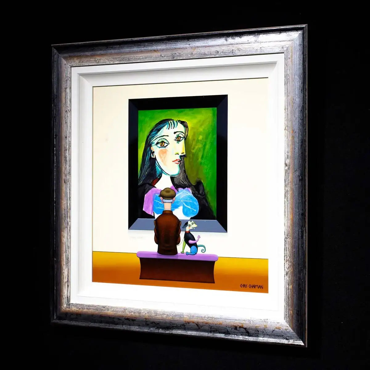 Pablo Pup - Original - SOLD by artist Chris Chapman - Wyecliffe Galleries