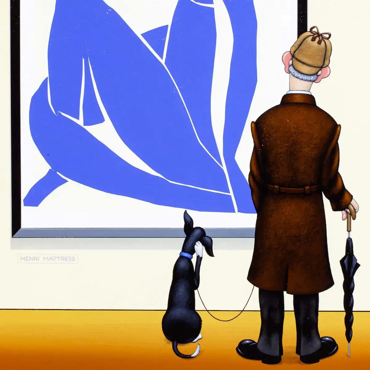 Paper Cuts - Original - SOLD by artist Chris Chapman - Wyecliffe Galleries