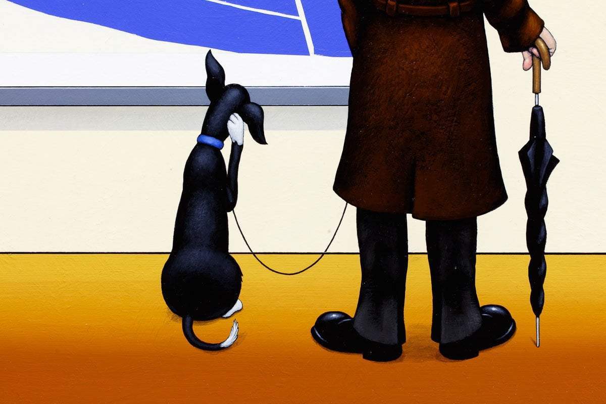 Paper Cuts - Original - SOLD by artist Chris Chapman - Wyecliffe Galleries