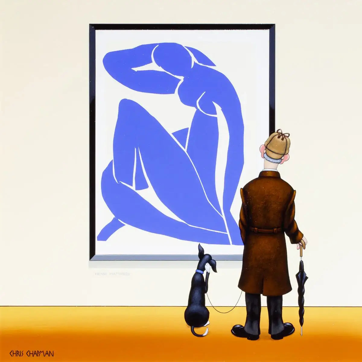 Paper Cuts - Original - SOLD by artist Chris Chapman - Wyecliffe Galleries