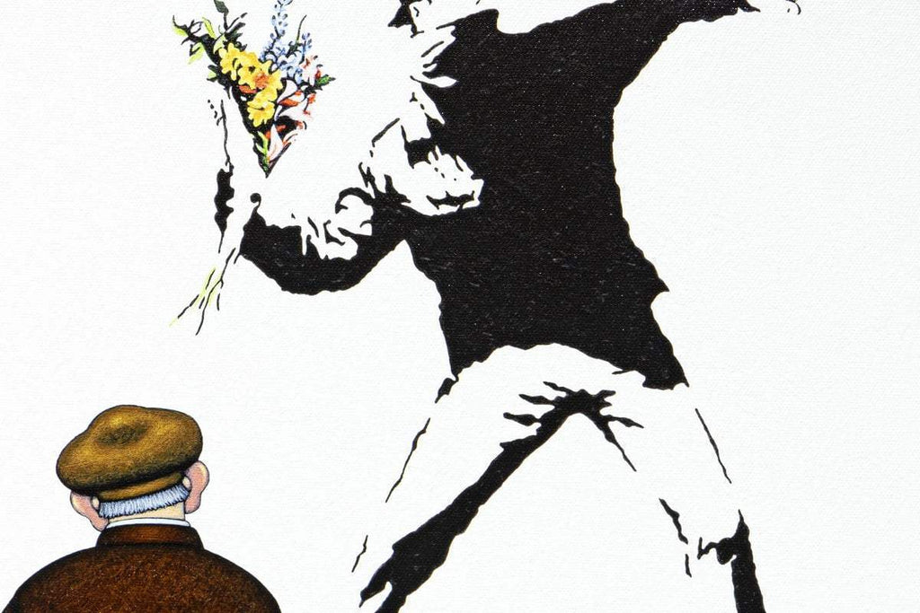 Petal Bomb - Edition - SOLD by artist Chris Chapman - Wyecliffe Galleries