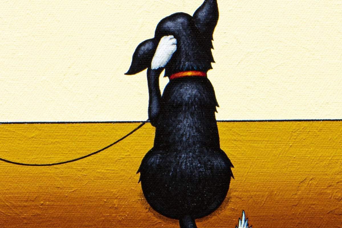 Petal Bomb - Edition - SOLD by artist Chris Chapman - Wyecliffe Galleries