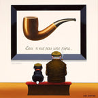 Pipes and Caps - Original - SOLD by artist Chris Chapman - Wyecliffe Galleries