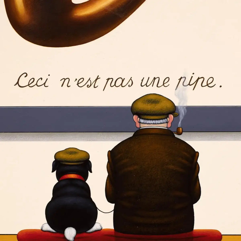 Pipes and Caps - Original - SOLD by artist Chris Chapman - Wyecliffe Galleries