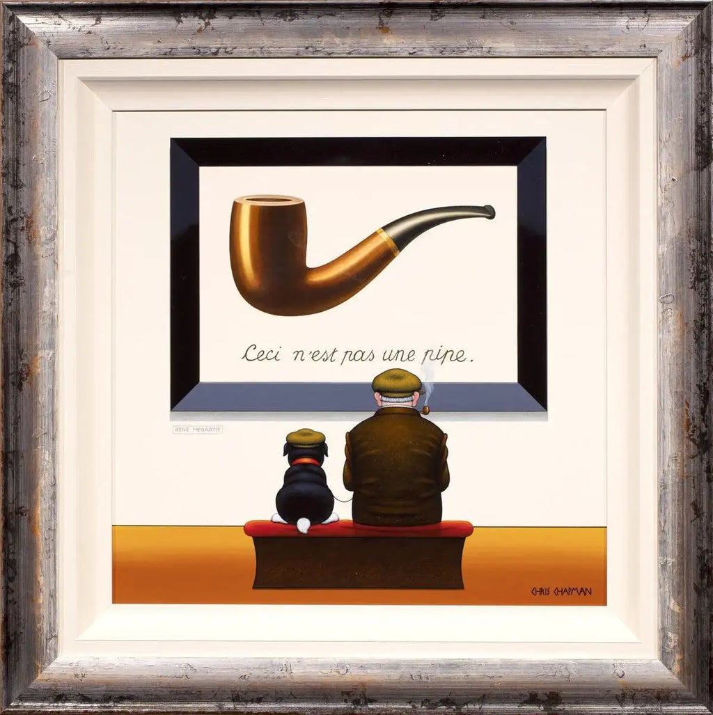 Pipes and Caps - Original - SOLD by artist Chris Chapman - Wyecliffe Galleries