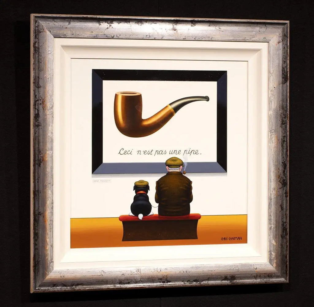 Pipes and Caps - Original - SOLD by artist Chris Chapman - Wyecliffe Galleries