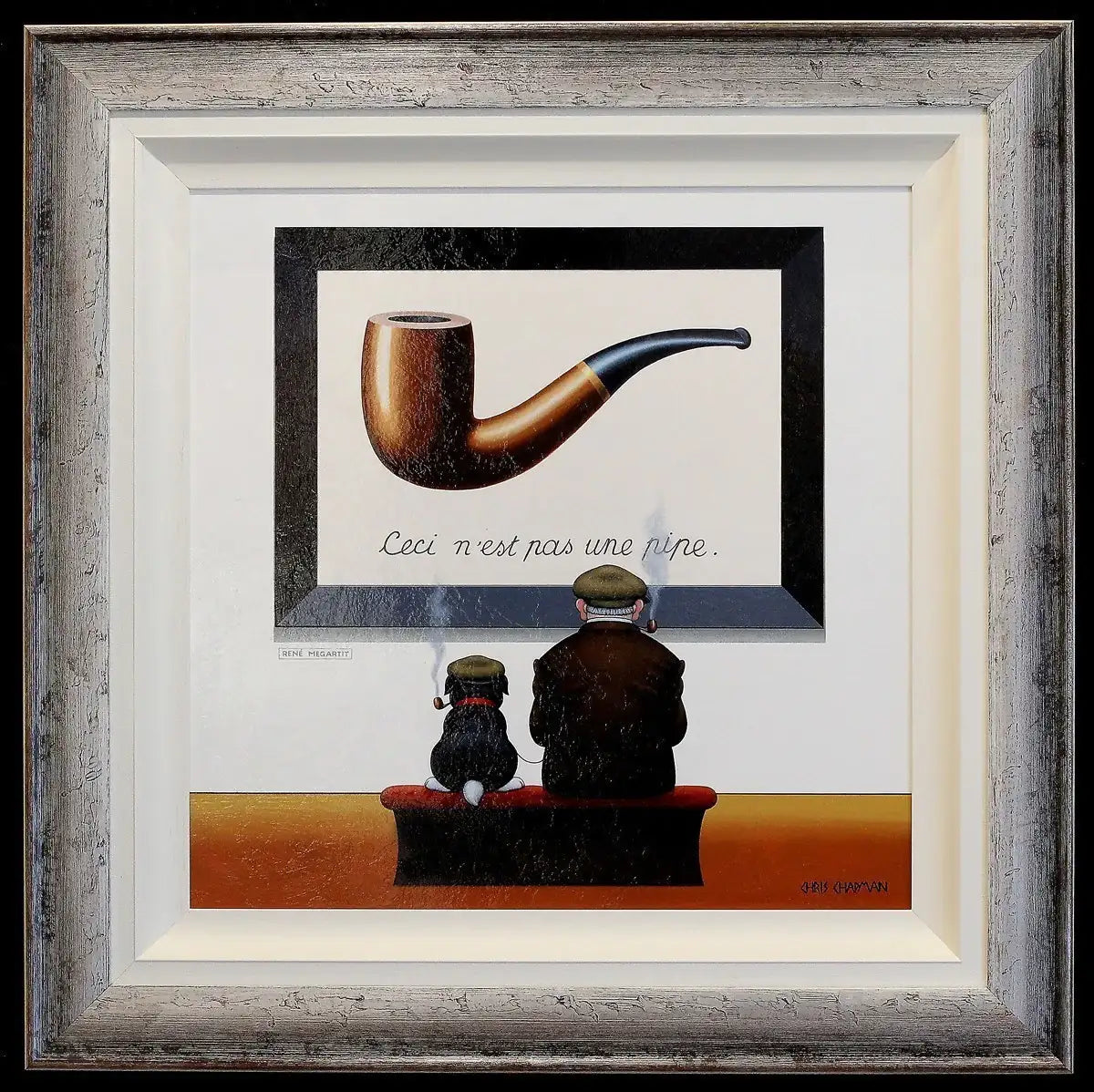 Pipes and Caps - SOLD by artist Chris Chapman - Wyecliffe Galleries