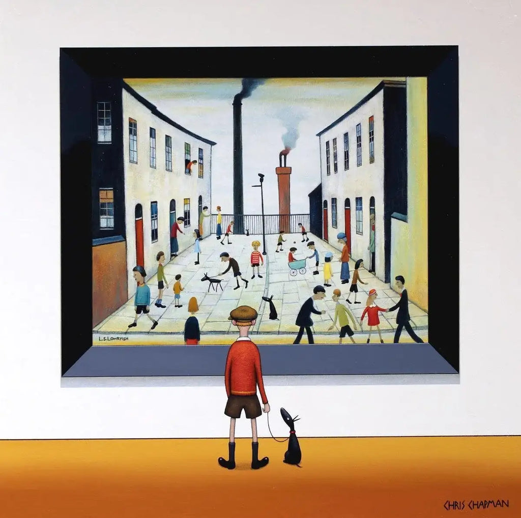 Playtime - Original - SOLD by artist Chris Chapman - Wyecliffe Galleries