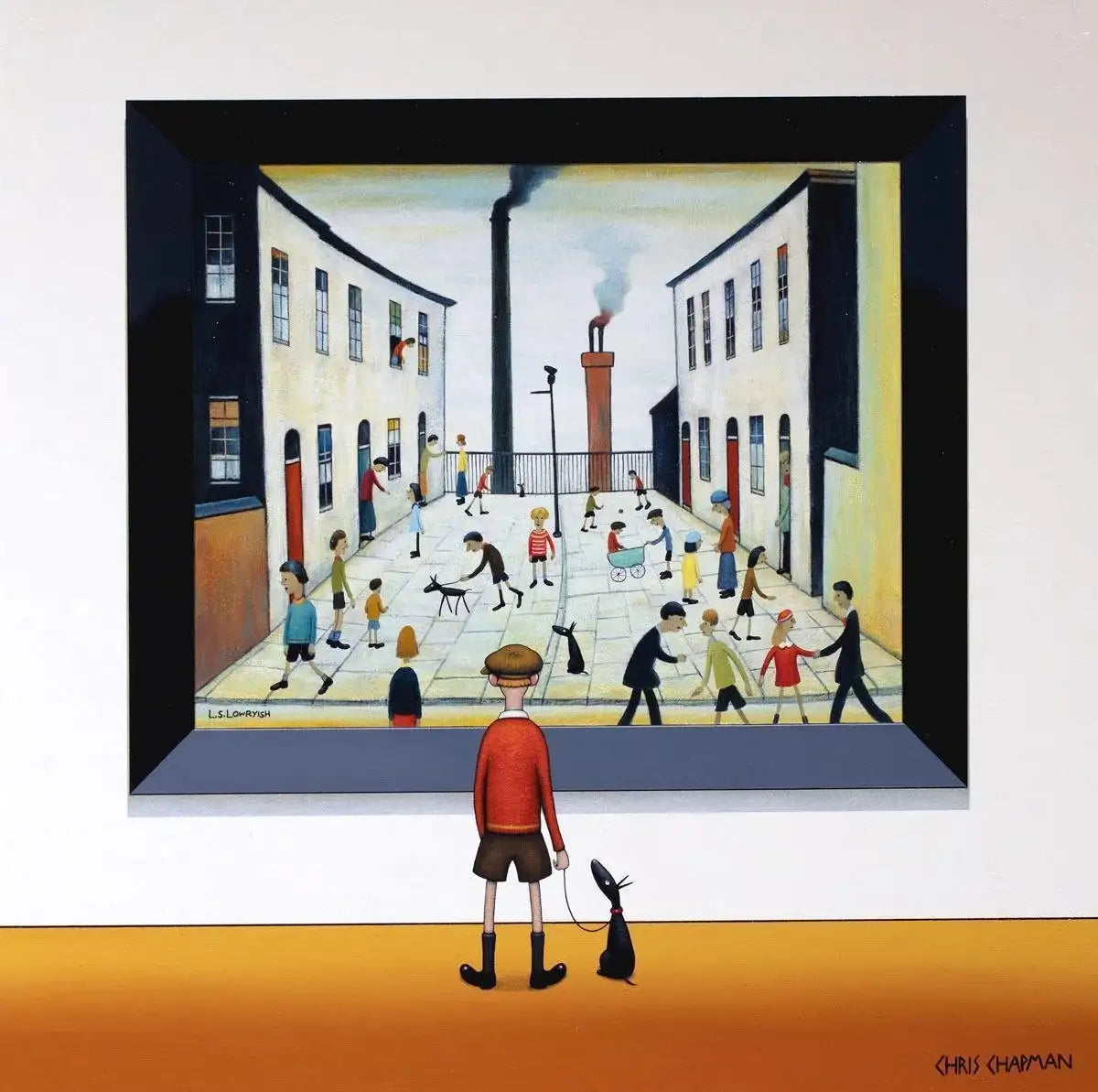 Playtime - Original - SOLD by artist Chris Chapman - Wyecliffe Galleries