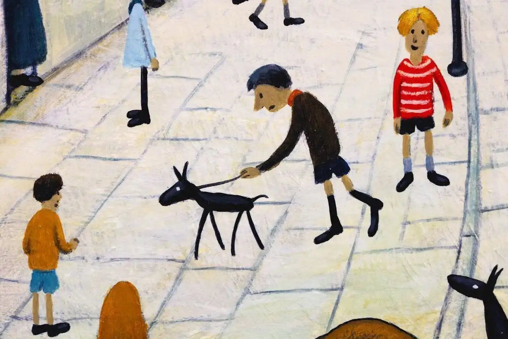 Playtime - Original - SOLD by artist Chris Chapman - Wyecliffe Galleries