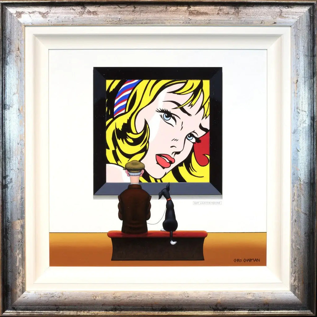 Pop Fans - SOLD by artist Chris Chapman - Wyecliffe Galleries