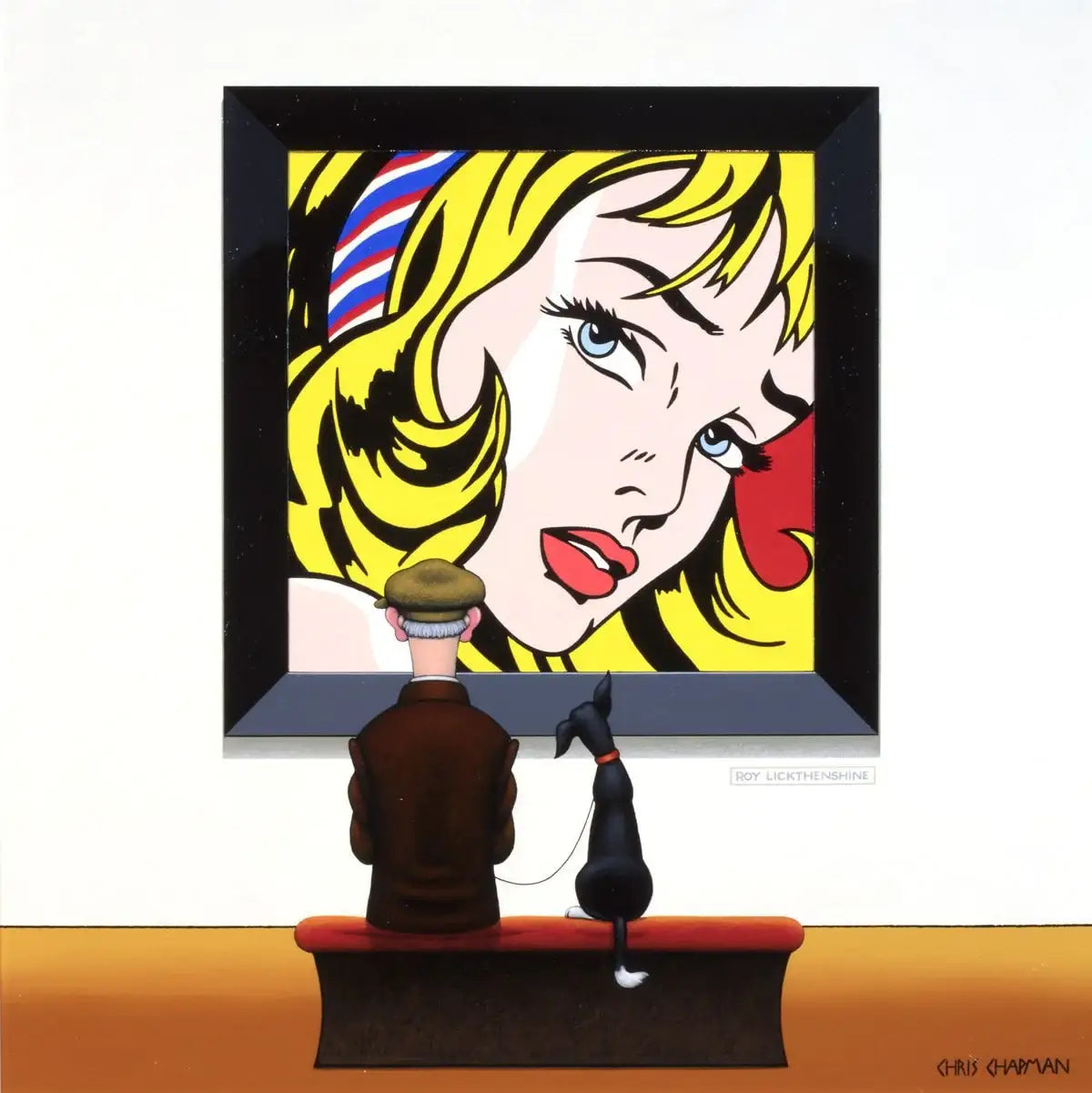 Pop Fans - SOLD by artist Chris Chapman - Wyecliffe Galleries