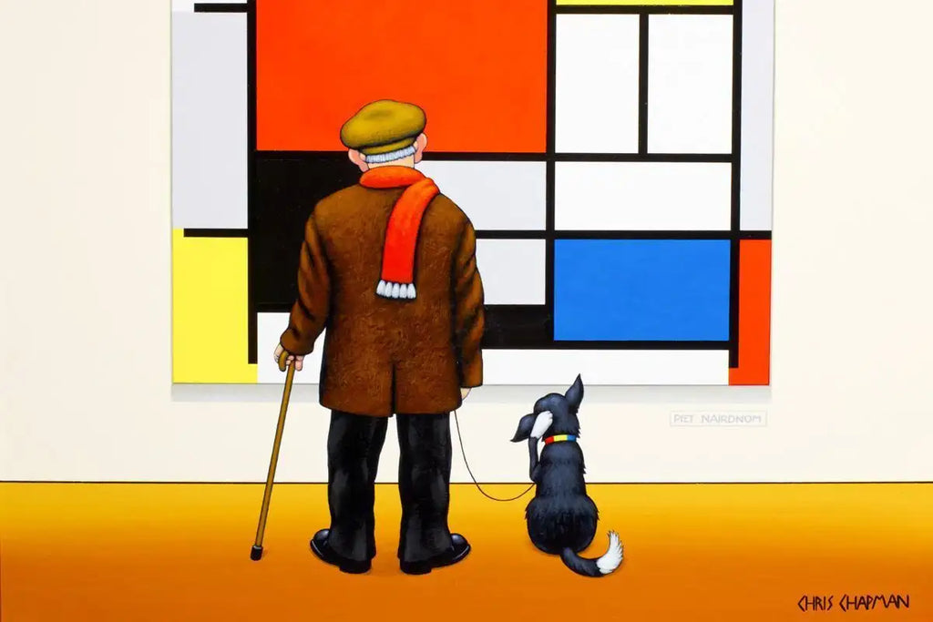 Primary Colours - SOLD by artist Chris Chapman - Wyecliffe Galleries