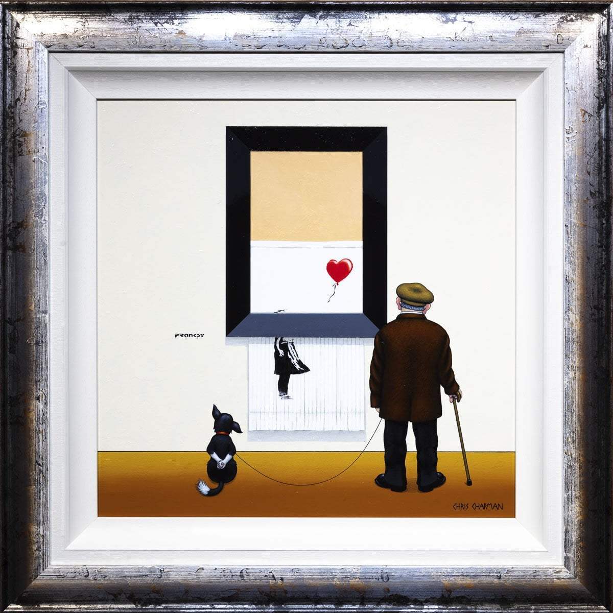 Shred - Original - SOLD by artist Chris Chapman - Wyecliffe Galleries