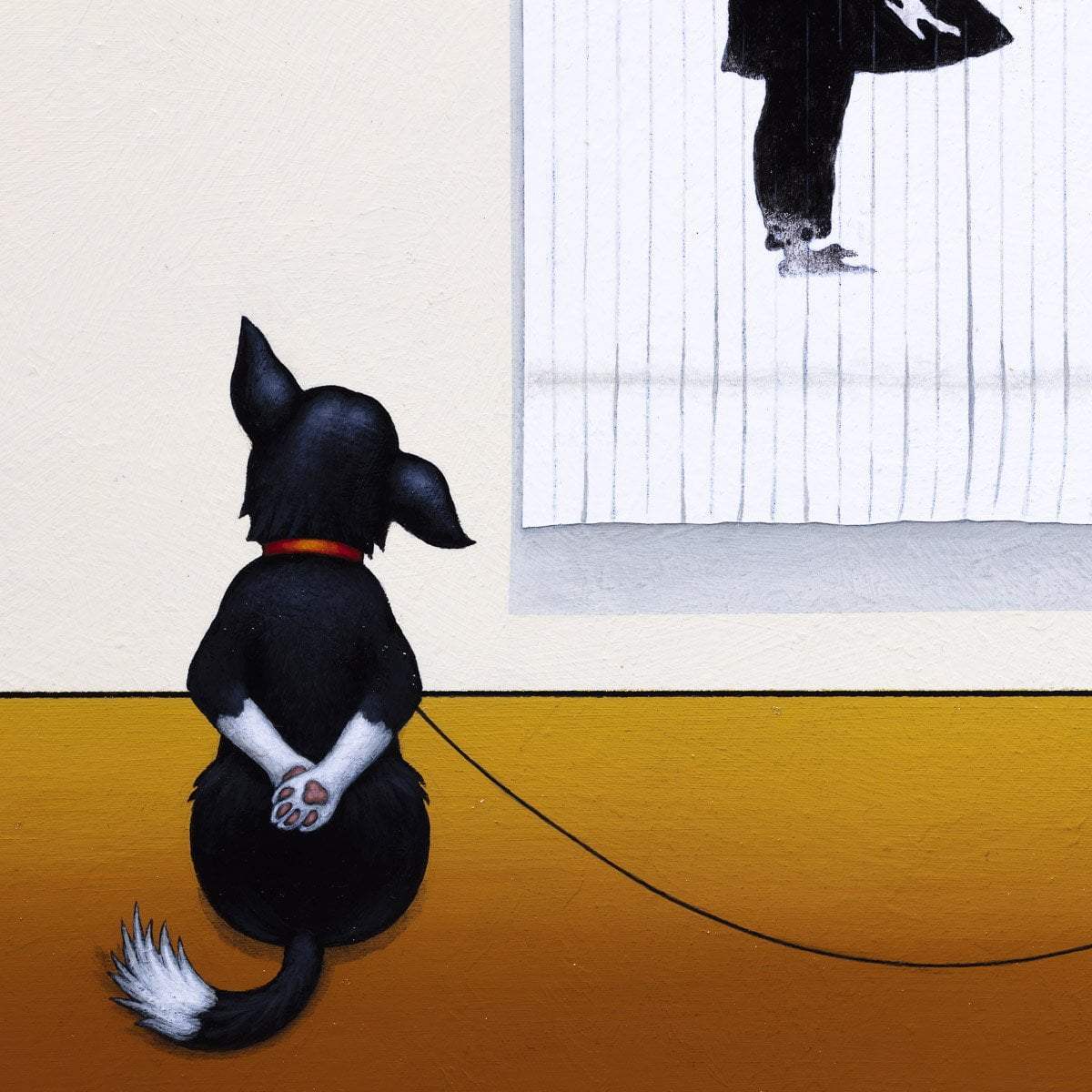 Shred - Original - SOLD by artist Chris Chapman - Wyecliffe Galleries