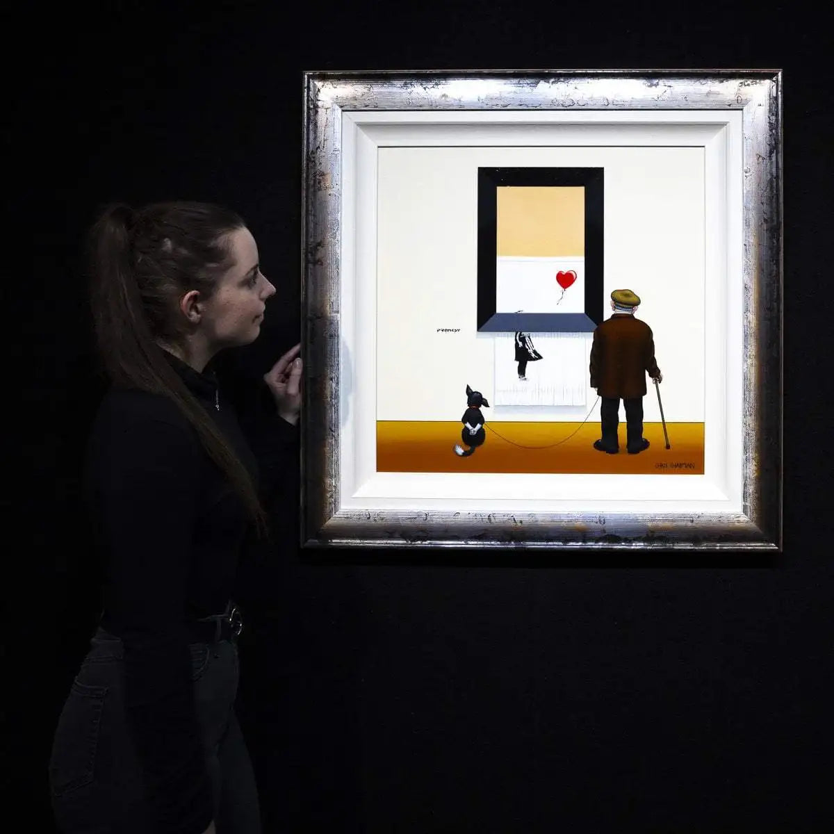 Shred - Original - SOLD by artist Chris Chapman - Wyecliffe Galleries