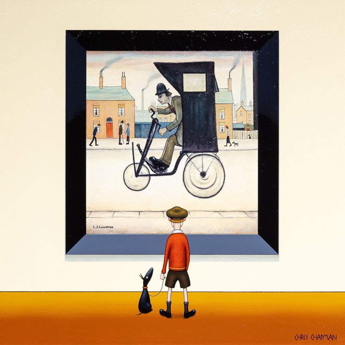 Speedy - Original - SOLD by artist Chris Chapman - Wyecliffe Galleries