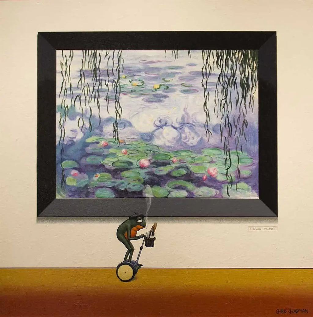 Speedy - SOLD by artist Chris Chapman - Wyecliffe Galleries