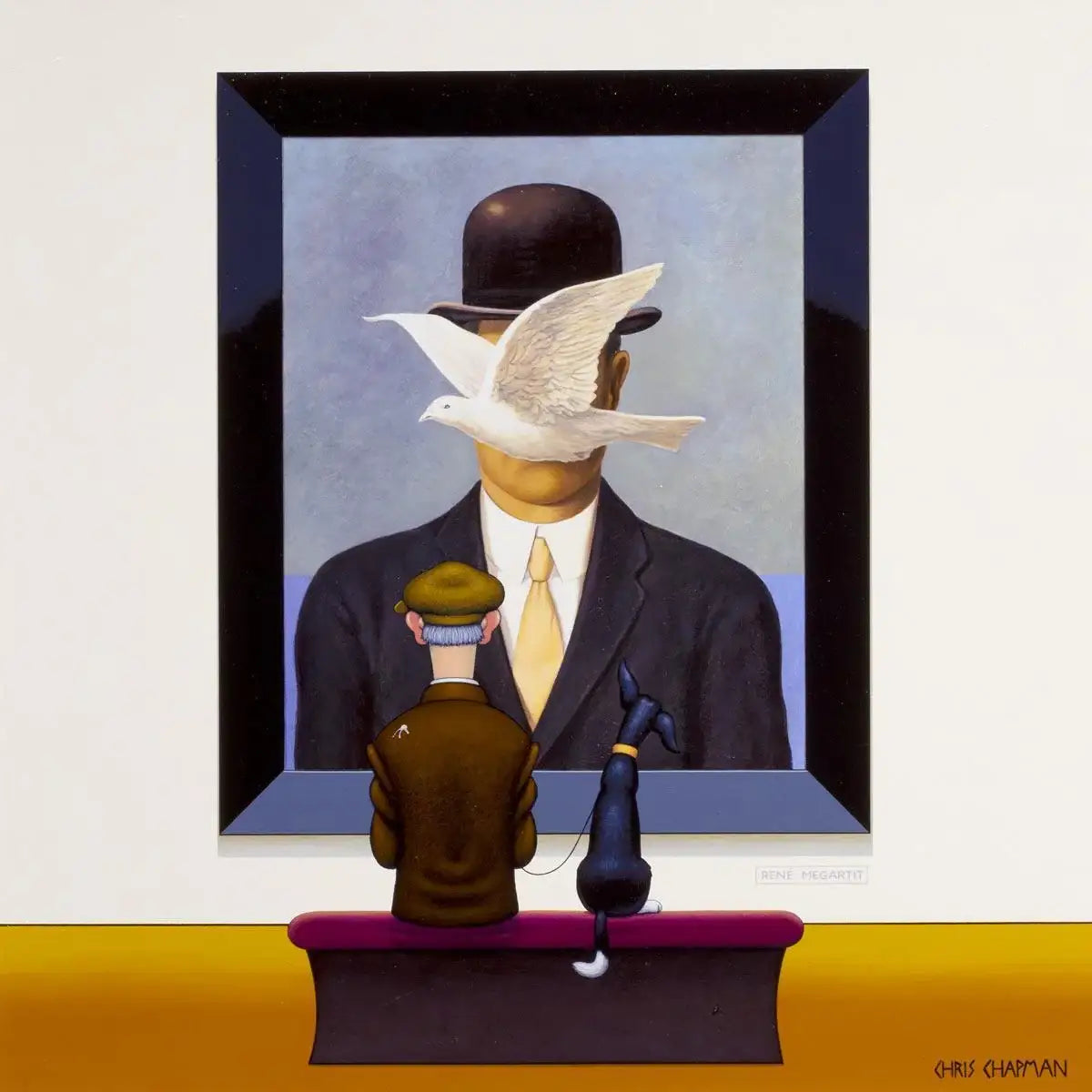 Splat! - Original - SOLD by artist Chris Chapman - Wyecliffe Galleries