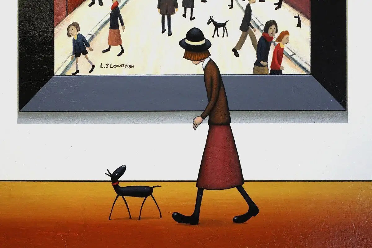 Station Road - SOLD by artist Chris Chapman - Wyecliffe Galleries