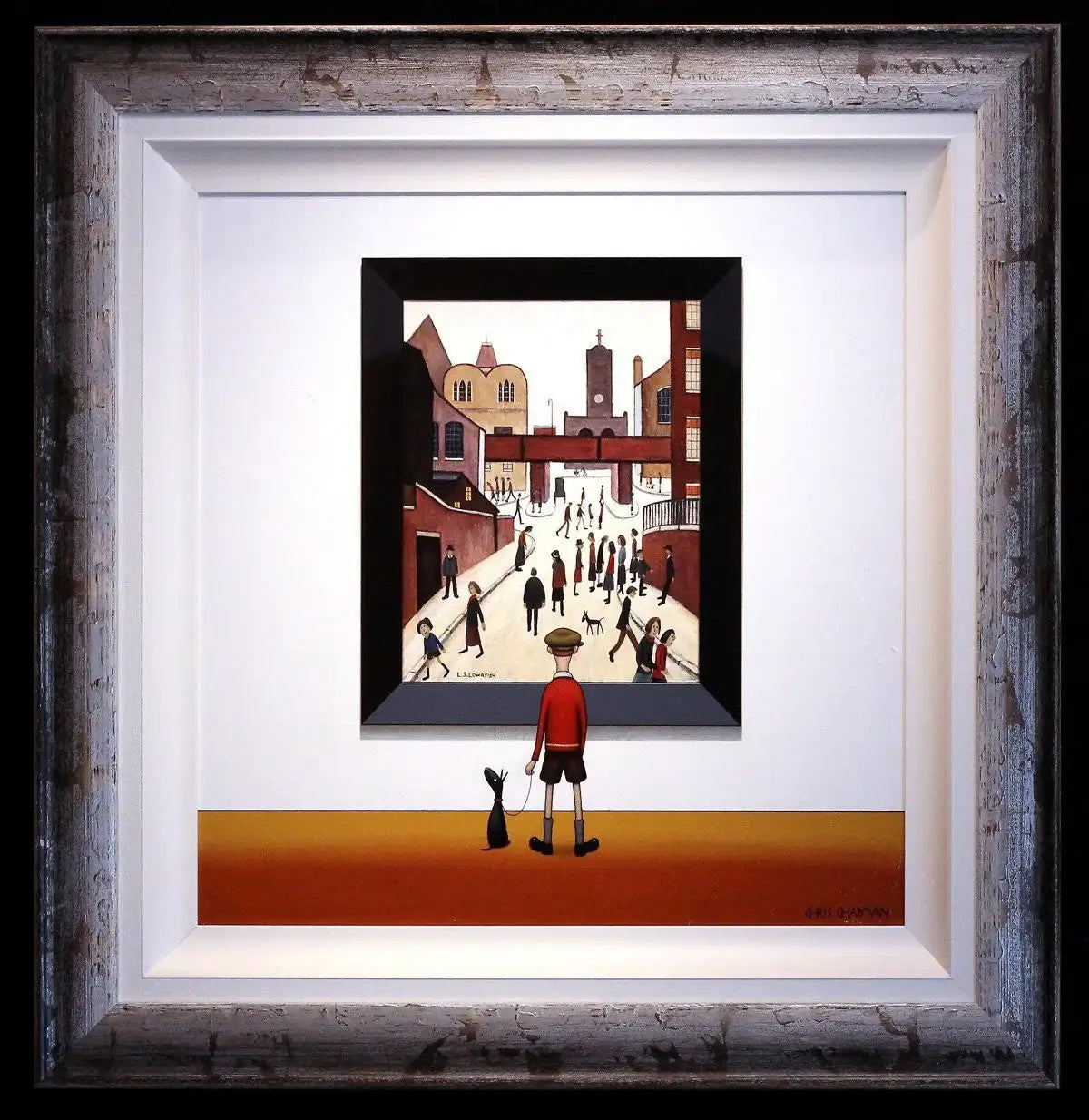 Station Street - SOLD by artist Chris Chapman - Wyecliffe Galleries