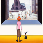 Steeples in the City - Original - SOLD by artist Chris Chapman - Wyecliffe Galleries