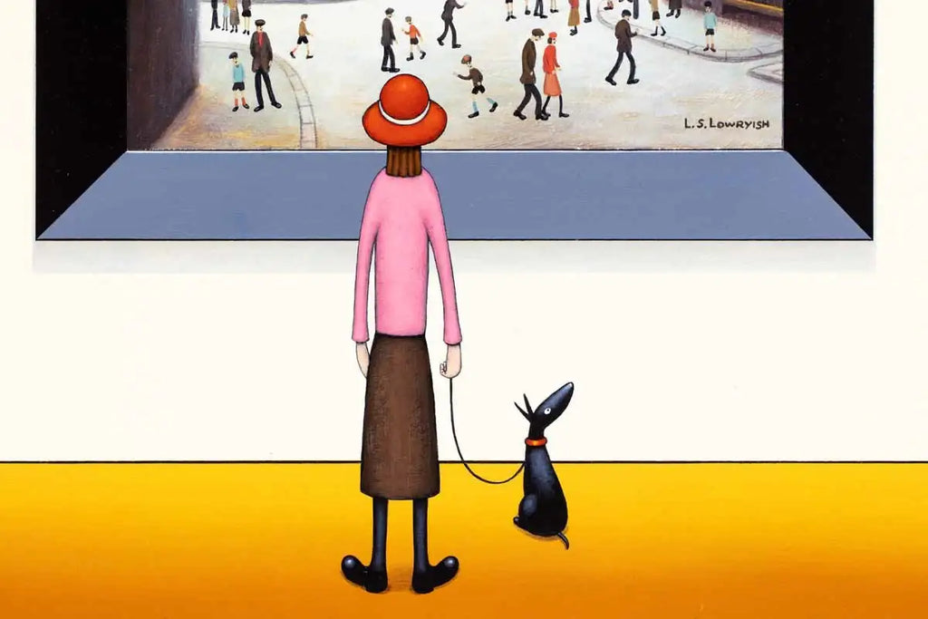 Steeples in the City - Original - SOLD by artist Chris Chapman - Wyecliffe Galleries