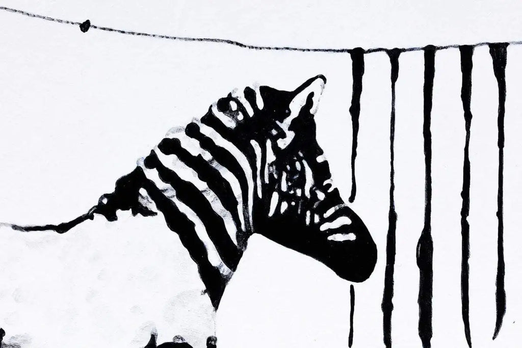 Stripes - Original - SOLD by artist Chris Chapman - Wyecliffe Galleries