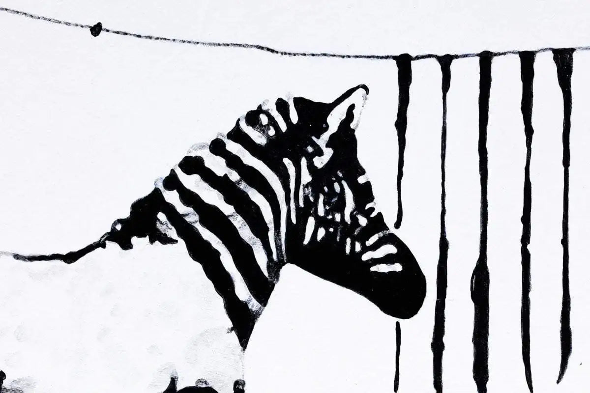 Stripes - Original - SOLD by artist Chris Chapman - Wyecliffe Galleries