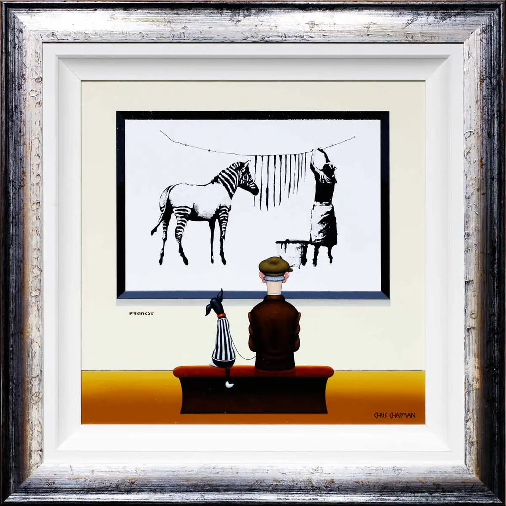 Stripes - Original - SOLD by artist Chris Chapman - Wyecliffe Galleries