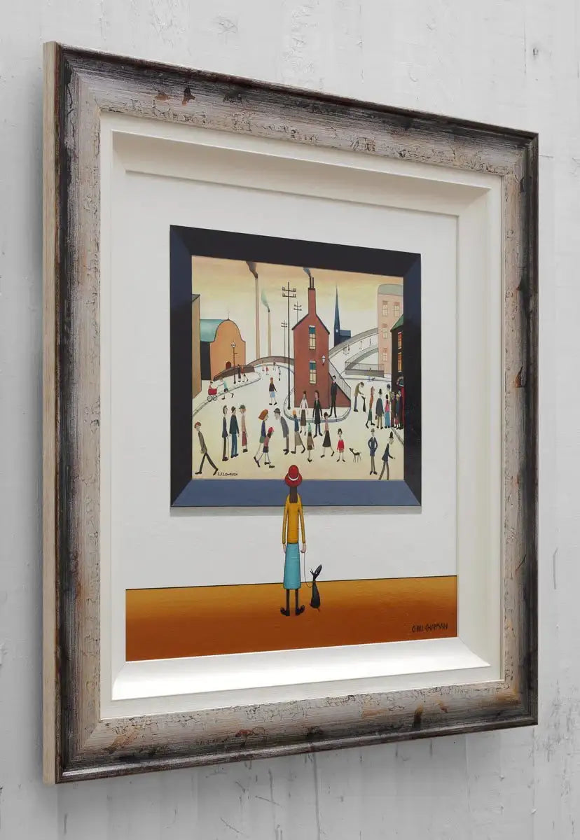 Sunday Rushes - Original - SOLD by artist Chris Chapman - Wyecliffe Galleries