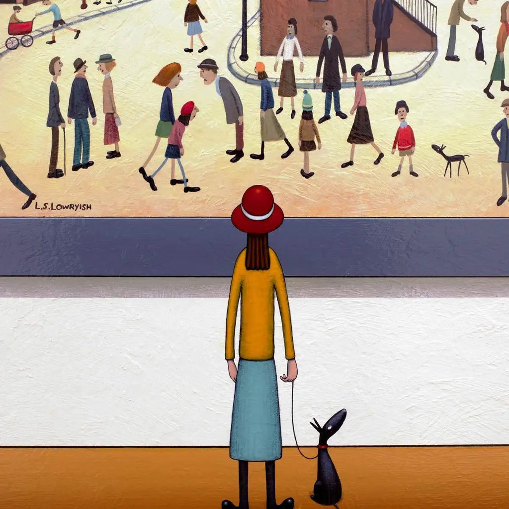 Sunday Rushes - Original - SOLD by artist Chris Chapman - Wyecliffe Galleries