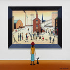 Sunday Rushes - Original - SOLD by artist Chris Chapman - Wyecliffe Galleries