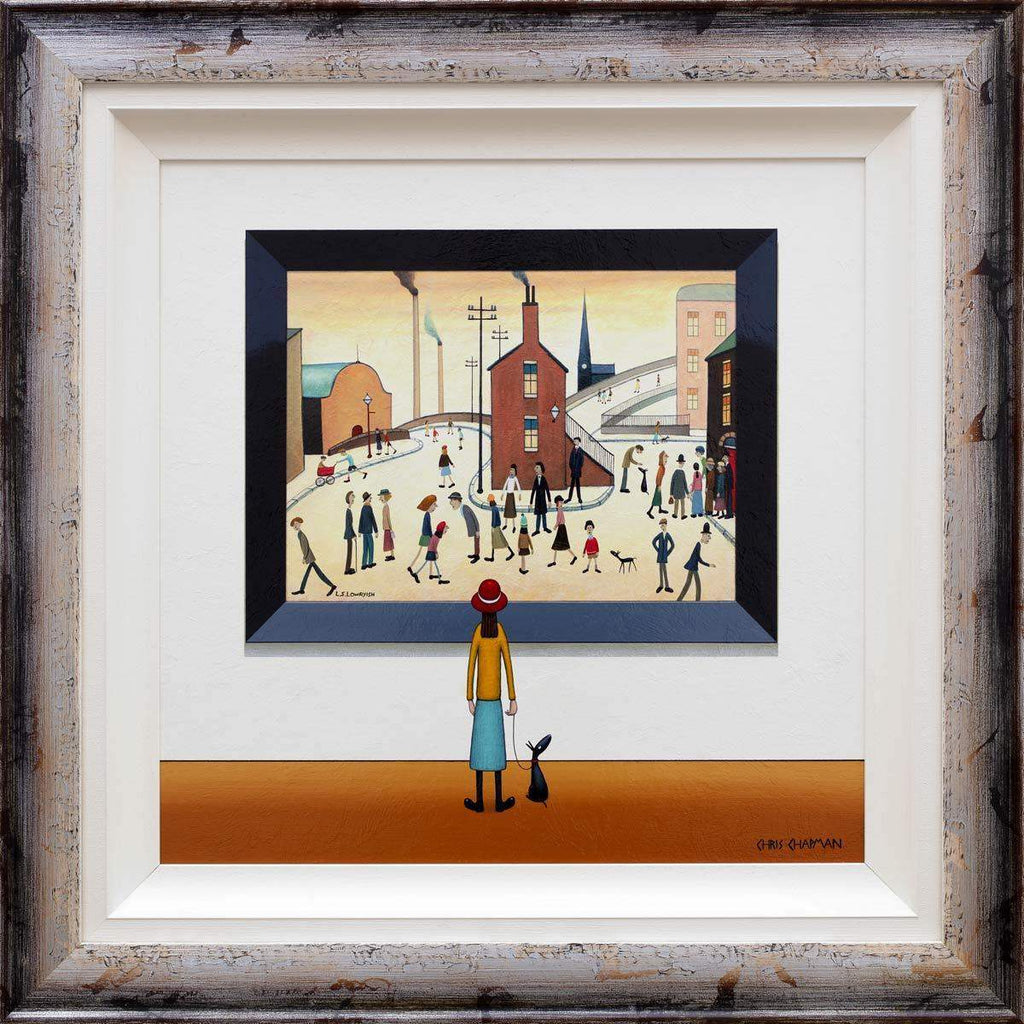 Sunday Rushes - Original - SOLD by artist Chris Chapman - Wyecliffe Galleries