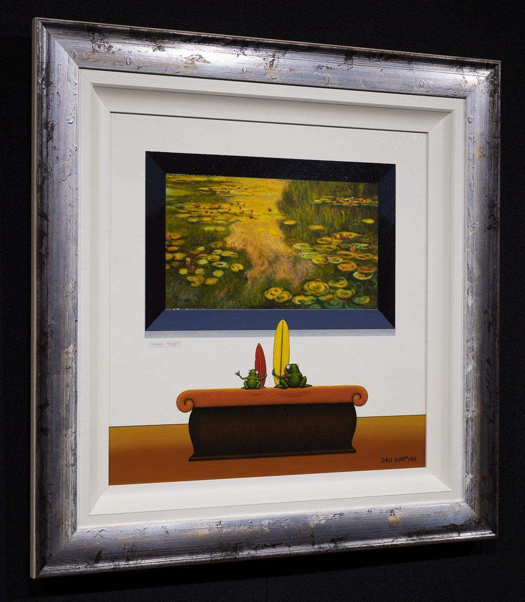 Surfs Up - Original - SOLD by artist Chris Chapman - Wyecliffe Galleries