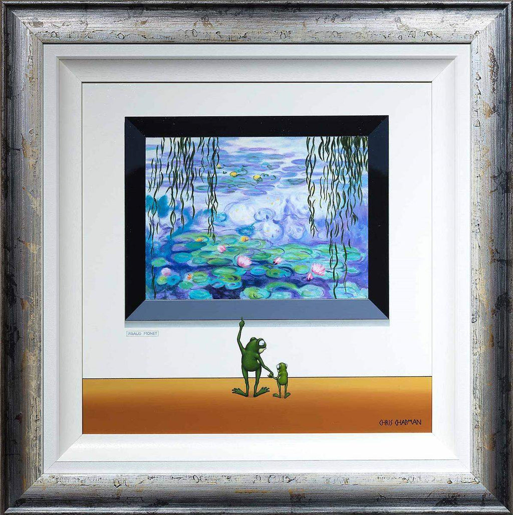 Thats Where You Were Spawned - Original - SOLD by artist Chris Chapman - Wyecliffe Galleries