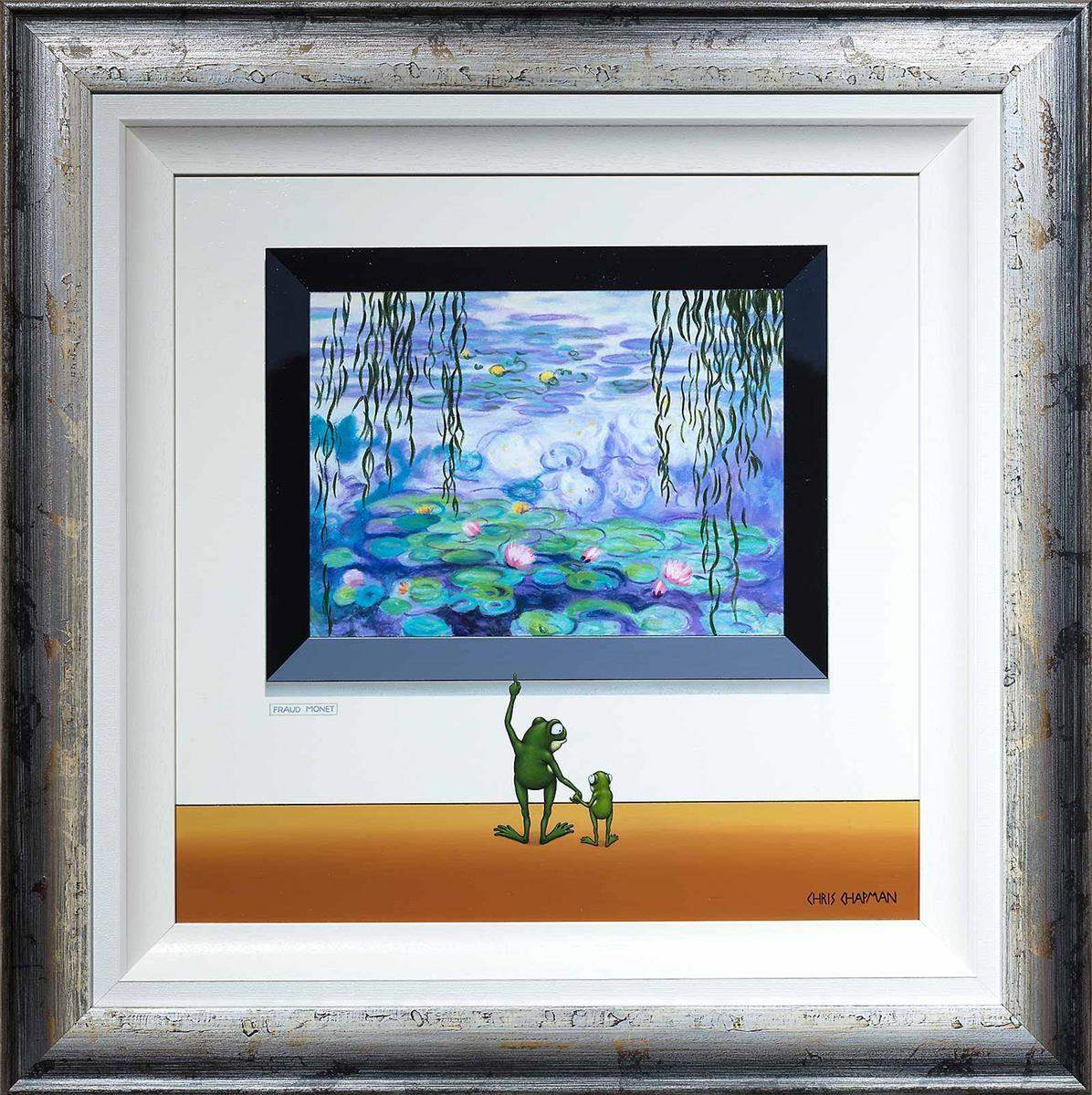 Thats Where You Were Spawned - Original - SOLD by artist Chris Chapman - Wyecliffe Galleries