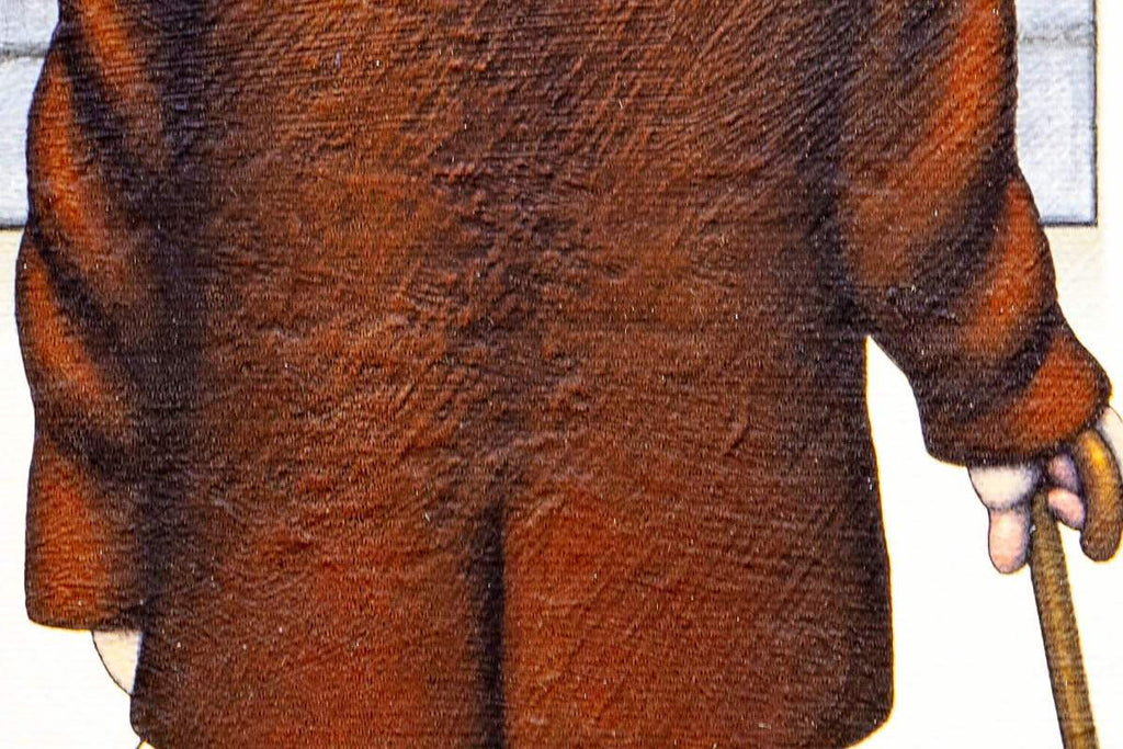 The Art Critic - Edition - SOLD OUT by artist Chris Chapman - Wyecliffe Galleries