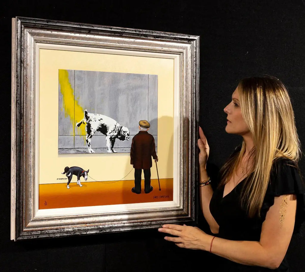 The Art Critic - Edition - SOLD OUT by artist Chris Chapman - Wyecliffe Galleries